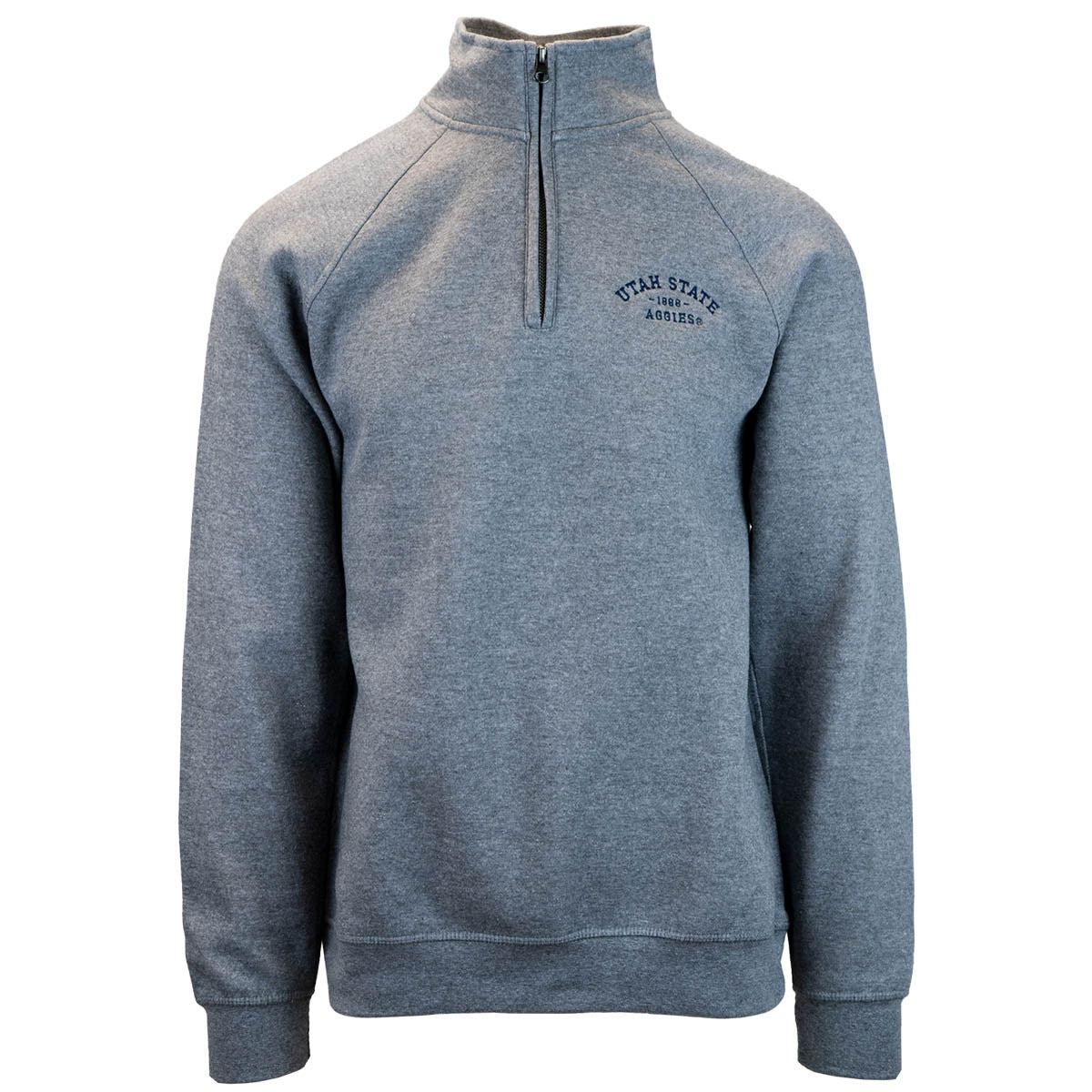 Utah State Aggies 1888 Embroidered Unisex 1/4 Zip